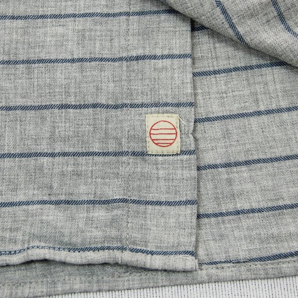Marine Layer Long Sleeve Button Down Cotton Shirt - Picture 6 of 9
